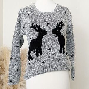 Cozy knit holiday sweater